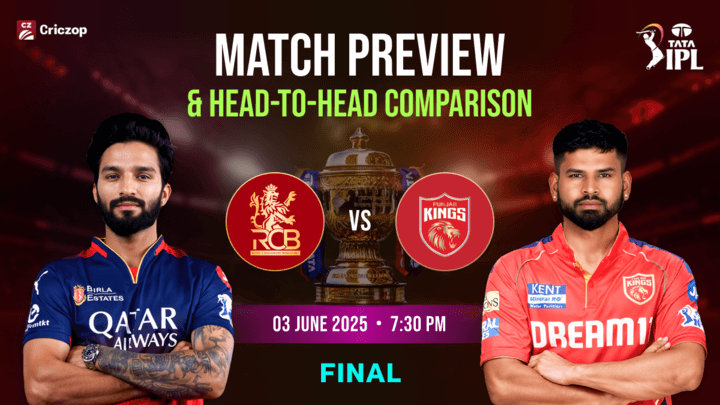 IPL 2025 Final - RCB vs PBKS: Match Preview