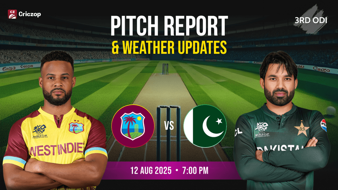 Pakistan vs West Indies 3rd ODI Pitch Report 