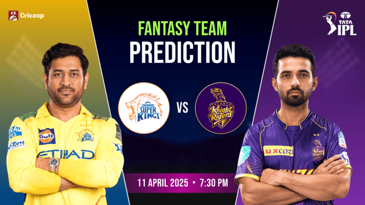 CSK vs KKR Dream11 Prediction